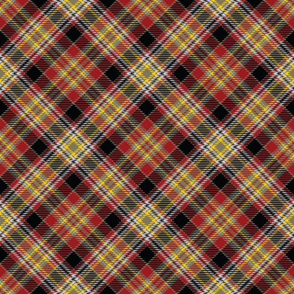 Tartan Ekose İskoç Dikişsiz Desen. — Stok Vektör