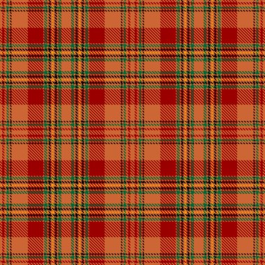 Tartan Ekose İskoç Dikişsiz Desen. 