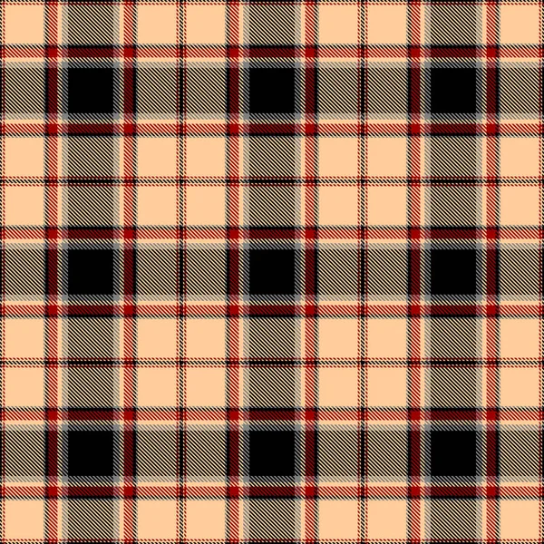 Tartan xadrez escocês sem costura padrão . — Vetor de Stock