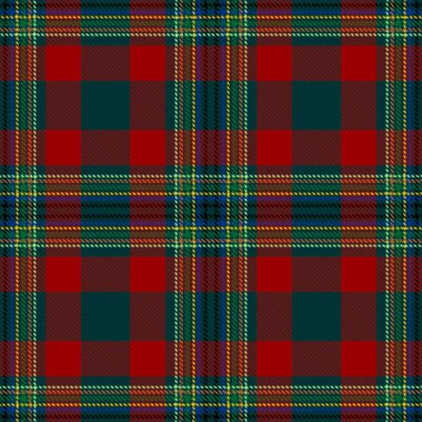  Tartan Ekose İskoç Dikişsiz Desen. 