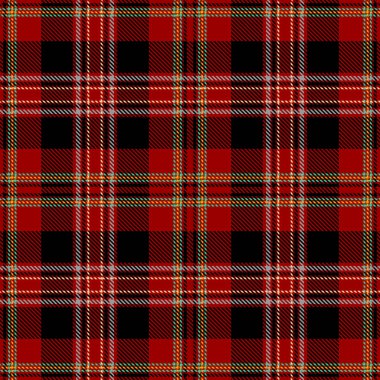  Tartan Ekose İskoç Dikişsiz Desen. 