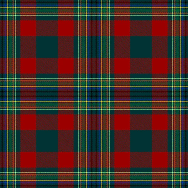 Tartan geruite Schotse naadloze patroon. — Stockvector