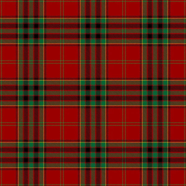 Tartan geruite Schotse naadloze patroon. — Stockvector