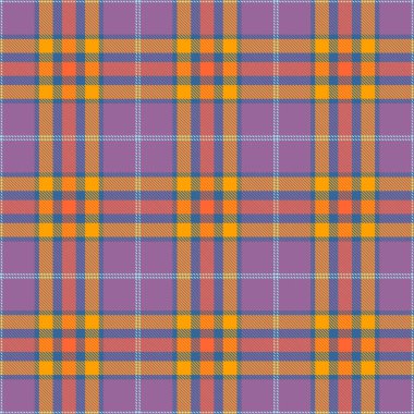 Tartan Ekose İskoç Dikişsiz Desen. 
