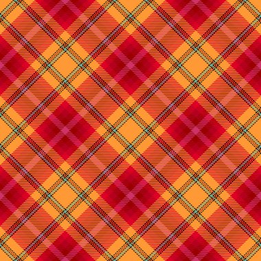 Tartan Ekose İskoç Dikişsiz Desen. 