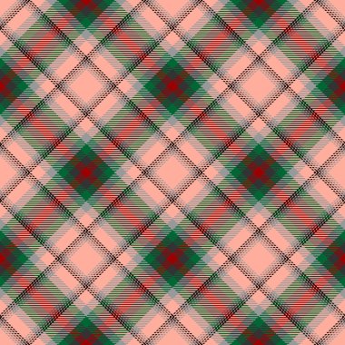 Tartan Ekose İskoç Dikişsiz Desen. 