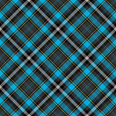 Tartan Ekose İskoç Dikişsiz Desen. 