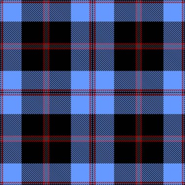 Tartan Ekose İskoç Dikişsiz Desen. 