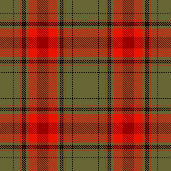 Tartan à carreaux écossais modèle sans couture . — Image vectorielle