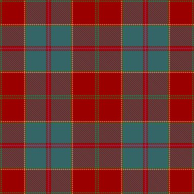 Tartan Ekose İskoç Dikişsiz Desen.