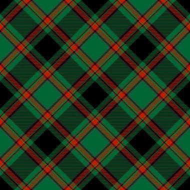 Tartan Ekose İskoç Dikişsiz Desen.