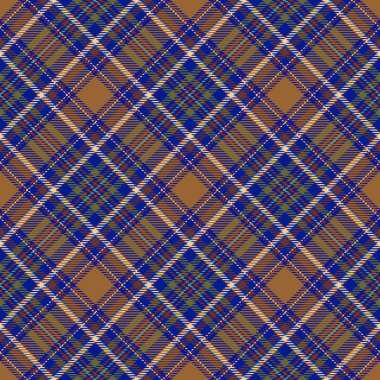 Tartan Ekose İskoç Dikişsiz Desen.