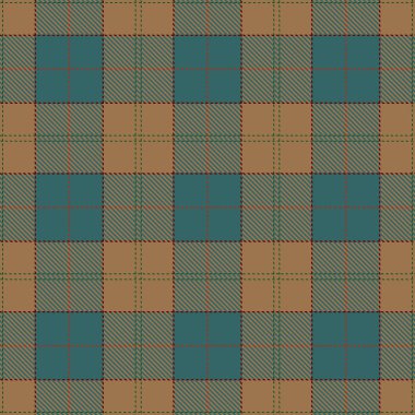 Tartan Ekose İskoç Dikişsiz Desen.