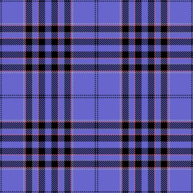 Tartan Ekose İskoç Dikişsiz Desen.