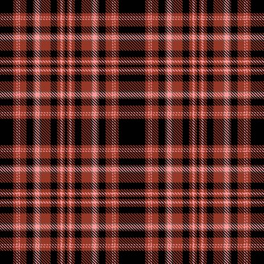 Tartan Ekose İskoç Dikişsiz Desen.