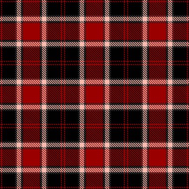 Tartan Ekose İskoç Dikişsiz Desen.