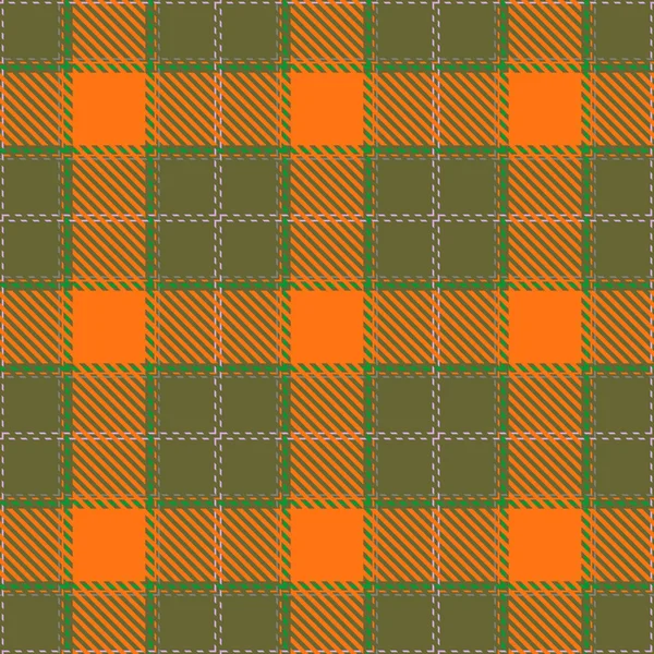 Tartan à carreaux écossais modèle sans couture . — Image vectorielle