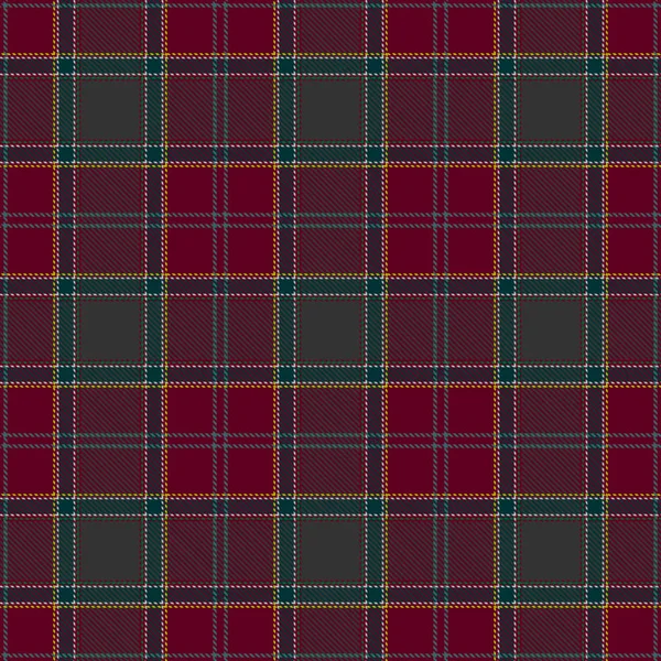 Tartan xadrez escocês sem costura padrão . — Vetor de Stock