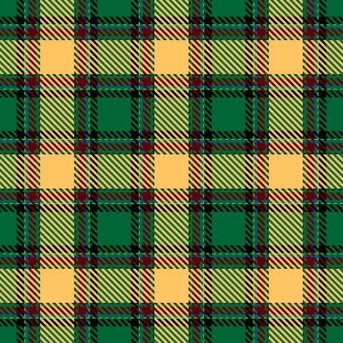 Tartan Ekose İskoç Dikişsiz Desen.