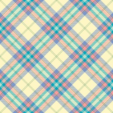 Tartan Ekose İskoç Dikişsiz Desen.