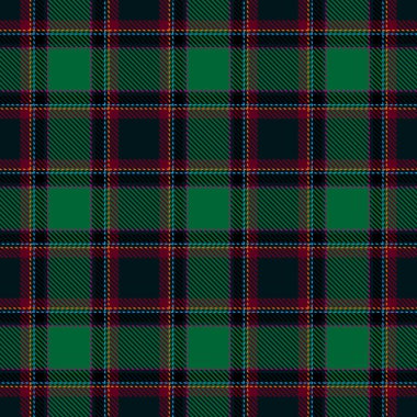 Tartan Ekose İskoç Dikişsiz Desen.