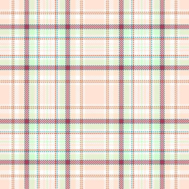 Tartan Ekose İskoç Dikişsiz Desen.