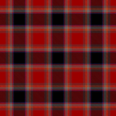 Tartan Ekose İskoç Dikişsiz Desen.