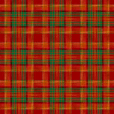 Tartan Ekose İskoç Dikişsiz Desen. 