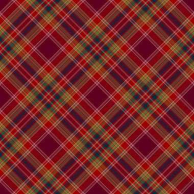 Tartan Ekose İskoç Dikişsiz Desen. 