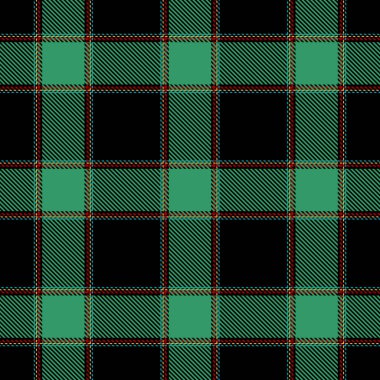 Tartan Ekose İskoç Dikişsiz Desen. 