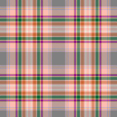 Tartan Ekose İskoç Dikişsiz Desen. 