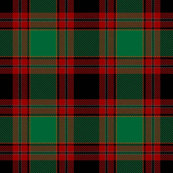 Tartan Ekose İskoç Dikişsiz Desen. — Stok Vektör