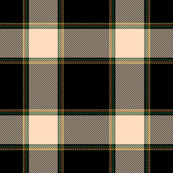 Schottenkariertes schottisches nahtloses Muster. — Stockvektor