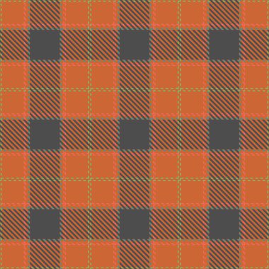 Tartan Ekose İskoç Dikişsiz Desen. 
