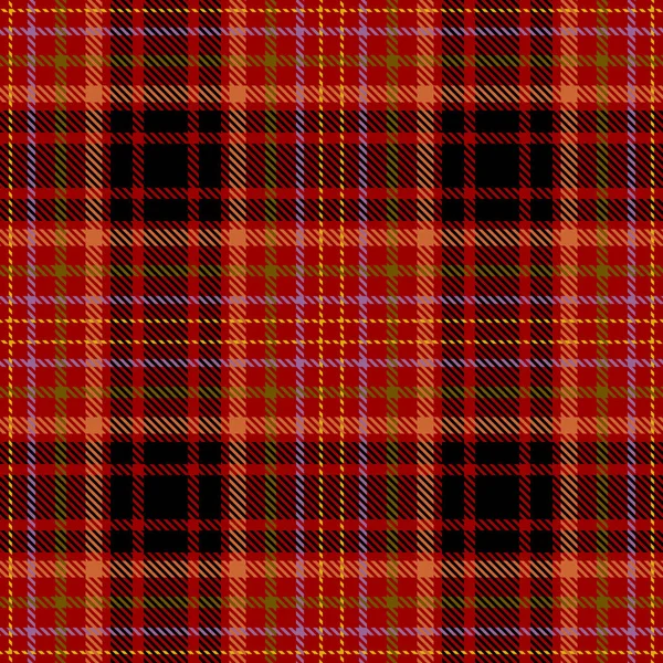 Tartan à carreaux écossais modèle sans couture . — Image vectorielle