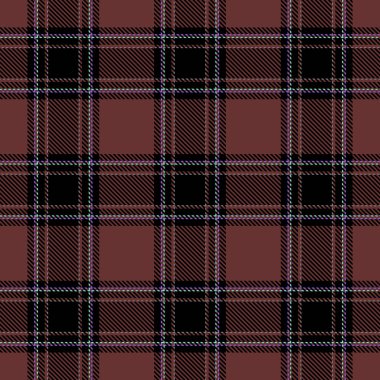 Tartan Ekose İskoç Dikişsiz Desen. 