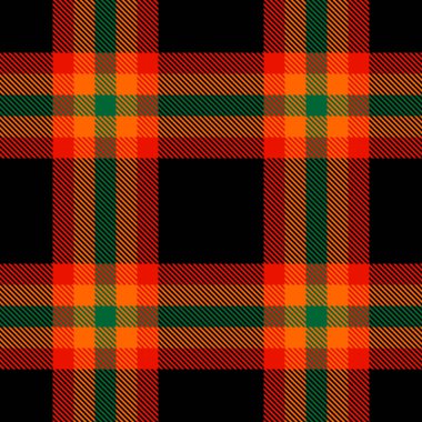 Tartan Ekose İskoç Dikişsiz Desen. 