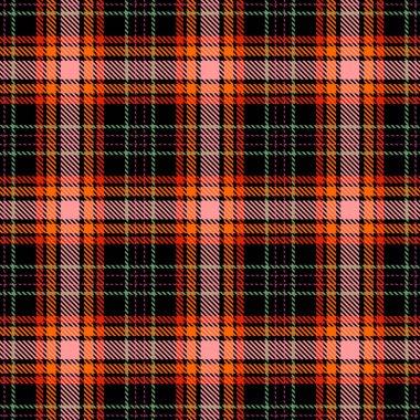 Tartan Ekose İskoç Dikişsiz Desen. 