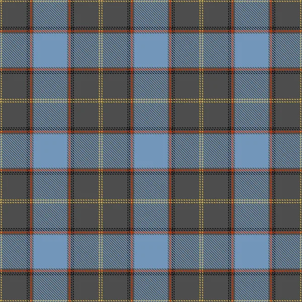 Patrón escocés sin costura a cuadros de tartán . — Vector de stock