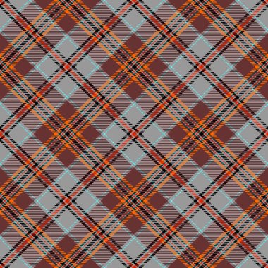 Tartan Ekose İskoç Dikişsiz Desen. 