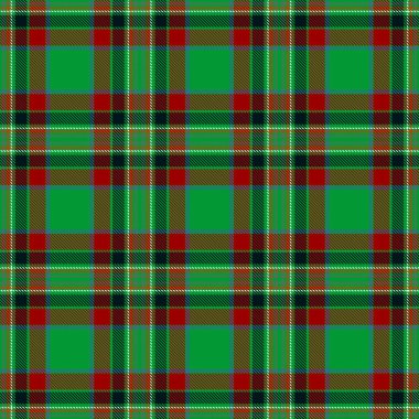 Tartan Ekose İskoç Dikişsiz Desen. 