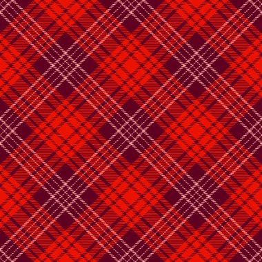 Tartan Ekose İskoç Dikişsiz Desen. 
