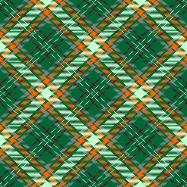 Tartan Ekose İskoç Dikişsiz Desen. 