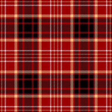 Tartan Ekose İskoç Dikişsiz Desen. 