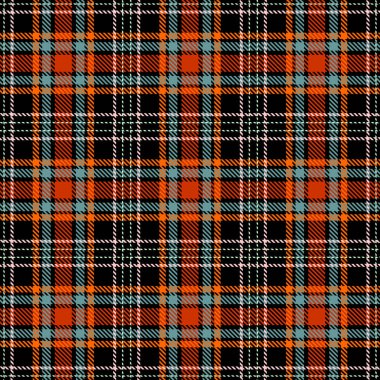 Tartan Ekose İskoç Dikişsiz Desen. 
