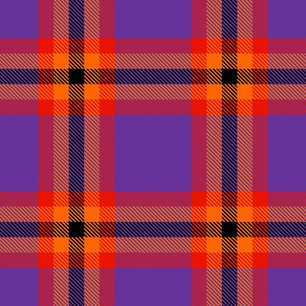 Tartan geruite Schotse naadloze patroon. — Stockvector