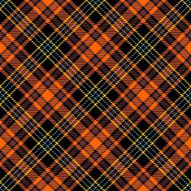Tartan Ekose İskoç Dikişsiz Desen. 