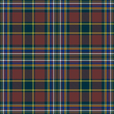 Tartan Ekose İskoç Dikişsiz Desen. 