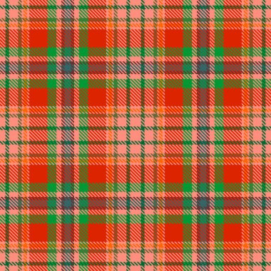 Tartan Ekose İskoç Dikişsiz Desen. 
