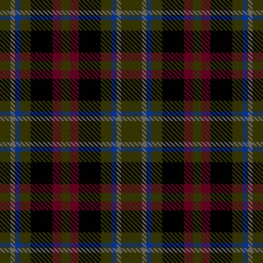 Tartan Ekose İskoç Dikişsiz Desen. 